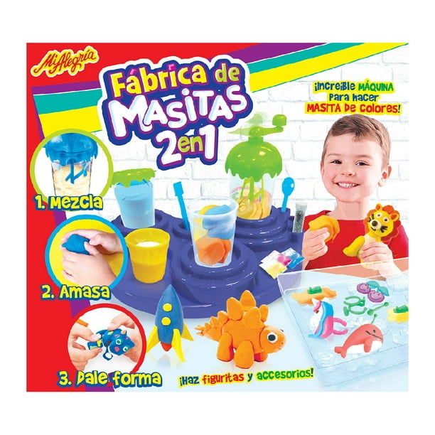 Fábrica de Masitas 2 en 1 Mi Alegría ¡Juega, Crea y Amasa!
