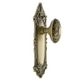thumbnail image 4 of Nostalgic Warehouse Vicvic_Prv_238_Nk Victorian Solid Brass Privacy Door Knob Set - Nickel, 4 of 5