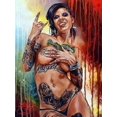 thumbnail image 1 of Pintura de diamante 5D DIY redonda, Kits completos de taladro, pintura de bordado de punto de cruz para el hogar y la cocina, pintura desnuda, 1 of 5