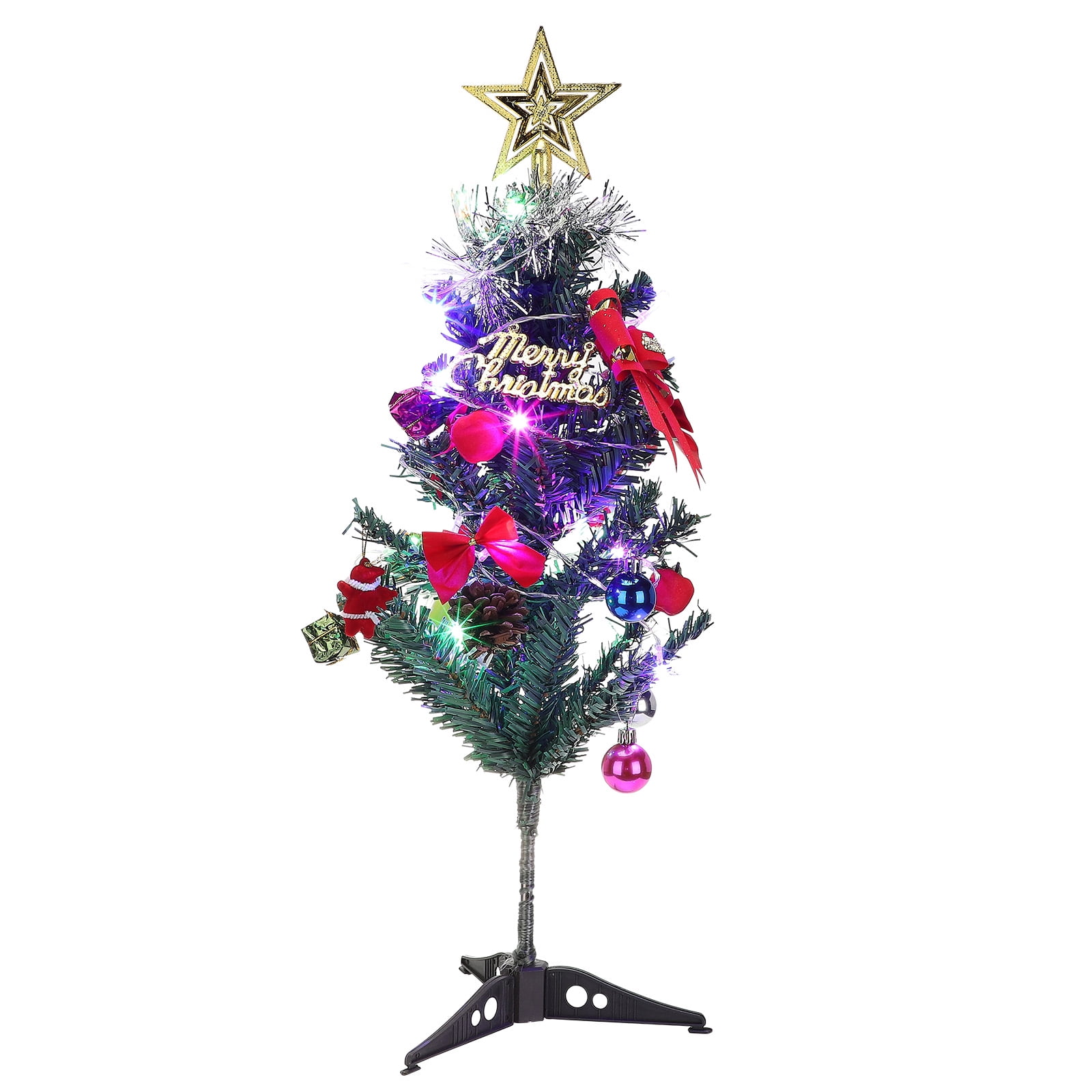 Details about   32cm Tisch LED Weihnachtsbaum Nachtlicht Licht Kiefer Mini Xmas Tree Decor 