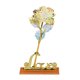 thumbnail image 3 of Hoja De Oro De 24 Quilates, Rosa Artificial Para Siempre, Artesanías Hechas A Mano, Regalo De San Valentín Para Novias Yuarrent HA025543-02, 3 of 5