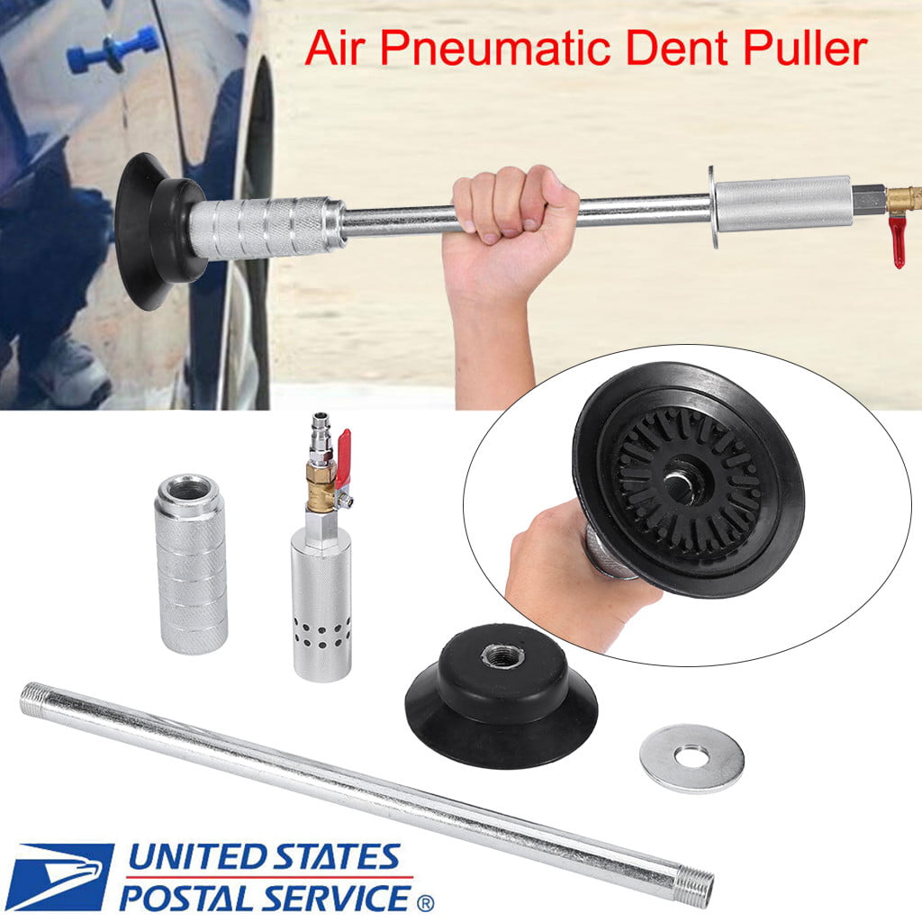 Air Pneumatic Dent Puller Car Auto Body Repair Suction Cup Slide Tool Hammer Kit 