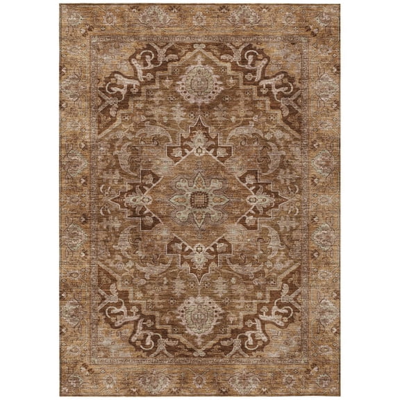 Dalyn Rugs Machine Washable Indoor/Outdoor Chantille ACN2165 Terracotta 2'6" x 3'10" Rug