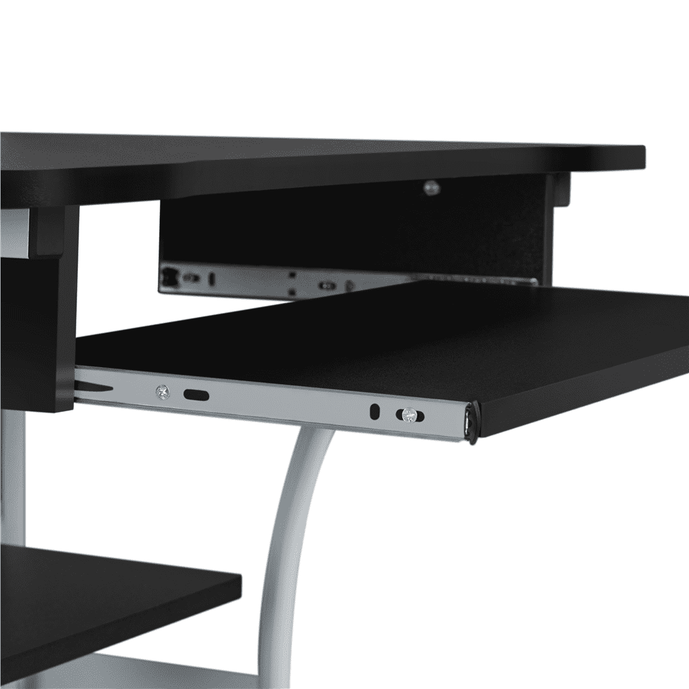 Renwick 2 Tiers Computer Desk for Home Office School, Black