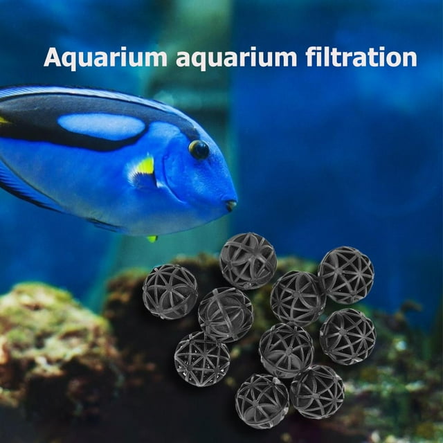 10 Uds filtro de estanque de acuario bio-bolas limpias pecera estanque arrecifes esponja medios Hugtrwg Para estrenar