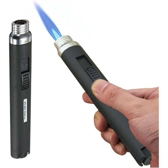 Gamvdout Butane Torch Outdoor Camping Picnic BBQ Lighter Jet Flamethrower Gas Burner Refill Lighter Torch Welding Pencil Tig Weld tig welding accessories
