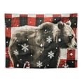 thumbnail image 5 of Orinice Bear Snowflake Tapestry Wall Hanging Unique Style Graphic Tapestries Home Wall Decor Art Living Room Bedroom Apartment Farmhouse Dorm 60x50inch, 5 of 6