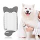 thumbnail image 2 of Cepillo de esponja para limpieza del cabello de perros y gatos pequeños para mascotas, para alfombra, cama, sofá, color blanco, 2 of 8