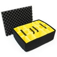 thumbnail image 2 of 1515 Padded Divider Set for 1510 Cases - Yellow/Black, 2 of 2