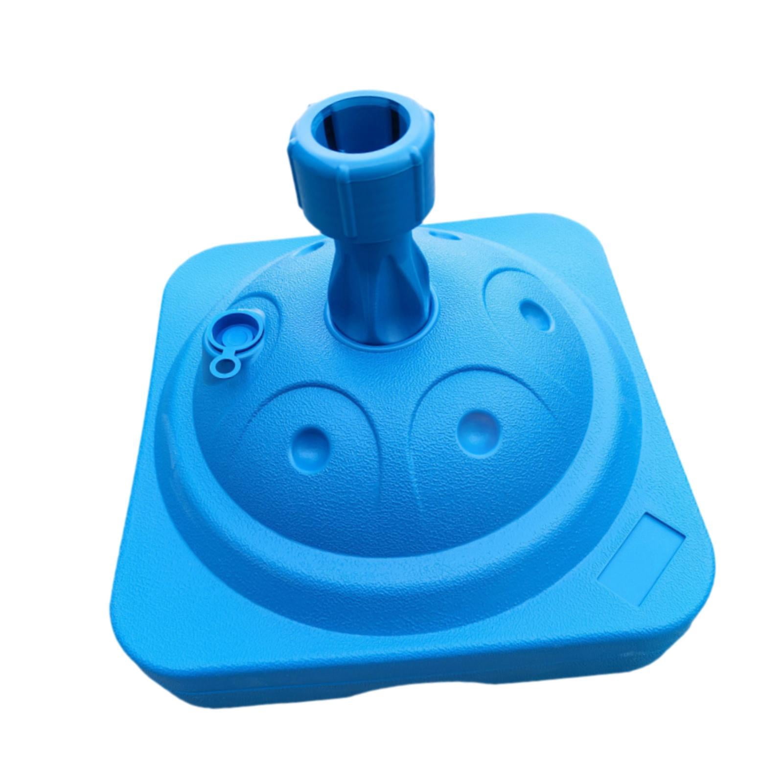 YWMJZEU Parasol Stand Patio Umbrella Stand Multifunctional Umbrella Holder Water or Sand Blue