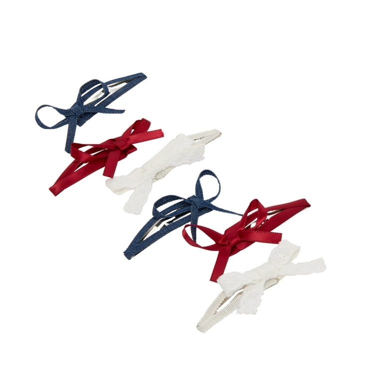 Goody x Lee Pain-Free Bow Snap Hair Clips – Strong Grip, All Hair