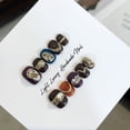 thumbnail image 2 of [Gold Foil Mine] Real shot pure hand-worn nail pads, new high-end Maillard light luxury amber caramel nail stickers, 2 of 7