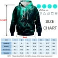 thumbnail image 5 of WHNBCW Funny Wolf Printed Hoodie Animal Graphic Sweatshirt, 5 of 8