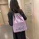 thumbnail image 4 of String Backpack Sports Gym Bag Lar Ant String Embroidered Sackpack For Sports Gym Travel Swimming, 4 of 5