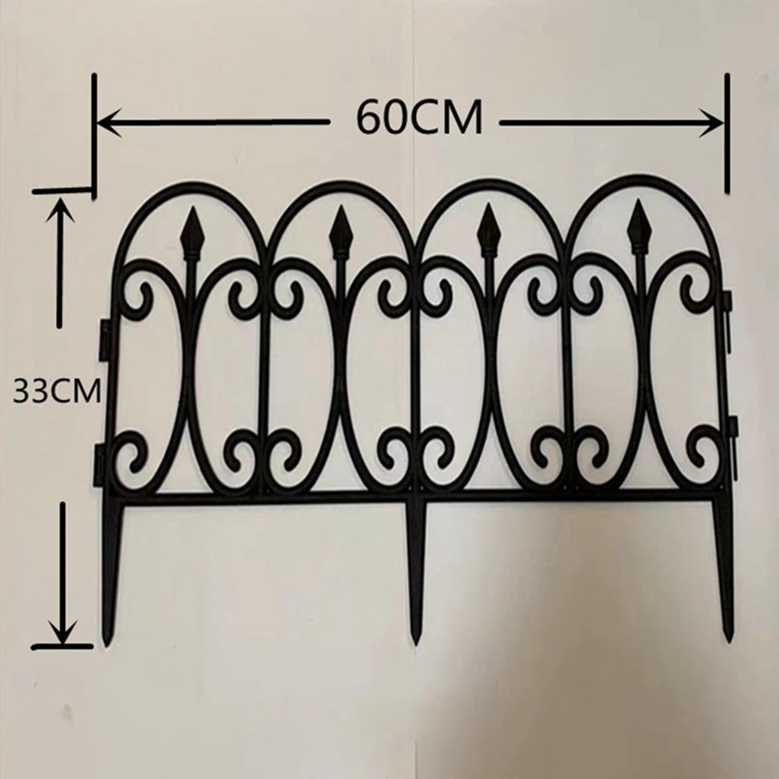 Garden Fence Decorative Edging Landscape Border for Decor Patio Backyard 8pcs