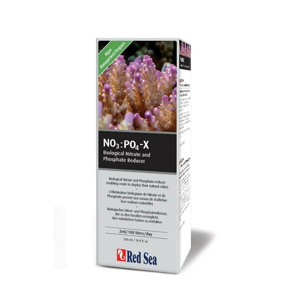 Red Sea NO3:PO4-X Nitrate  Phosphate Reducer — 500 mL / 1 L / 5 L