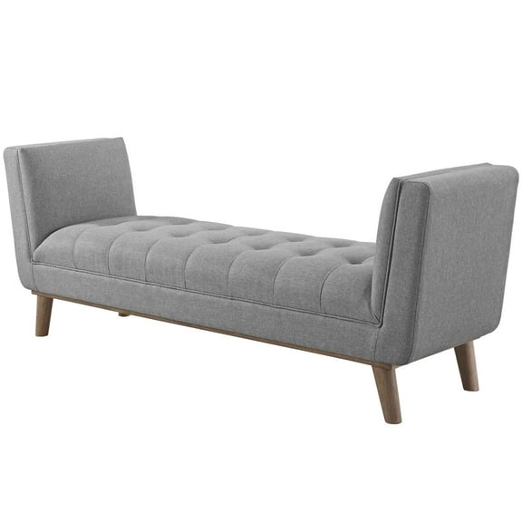 Contemporary Modern Urban Designer Living Room Lounge Club Lobby Accent Side Chair, Fabric, Light Grey Gray