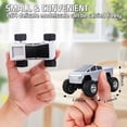 thumbnail image 6 of Aijohnny Mini Rc Truck, 1:64 Scale Alloy Shell Truck Remote Control Car with Lights, 2.4Ghz & APP Remote Control, Speed & Steering Adjustable, Birthday Gifts for Kids 3-12 Year Old, 6 of 8
