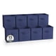 thumbnail image 1 of Sorbus Cubos de Almacenamiento de Tela Plegables de 13 Pulgadas, 8 Cestas Plegables para Organizar Armarios, Estantes, Ropa, Juguetes, Libros, Azul Marino, 1 of 7
