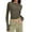 AG, variant on Women'S Lightweight Baselayer Scoop Top | Long Sleeve | form Fitting | 4-Way Stretch | Thermal,Gray XS