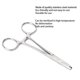 thumbnail image 1 of Body Piercing Pliers, Body Piercing Tool, Multiple Sizes Nose for Belly Button(4mm) perforación corporal Higoodz Belleza saludable, 1 of 8