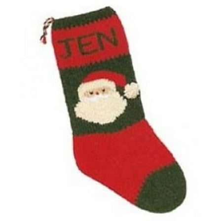 Candide Wool Yarn Christmas Stocking Knitting Kit (501 - Santa's Face)