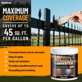 thumbnail image 6 of 2-in-1 Rust Converter & Metal Primer, 35oz Matte Black Rust Inhibitor Paint for Metal, Ultra Automotive Rust Reformer & Seal, Heat Resistance Trailer Paint for Chassis, Frame, Marine, Industrial, 6 of 8