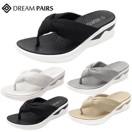 

Dream Pairs Women Thong Flip Flop Sandals Lightweight Casual Comfort Sandals