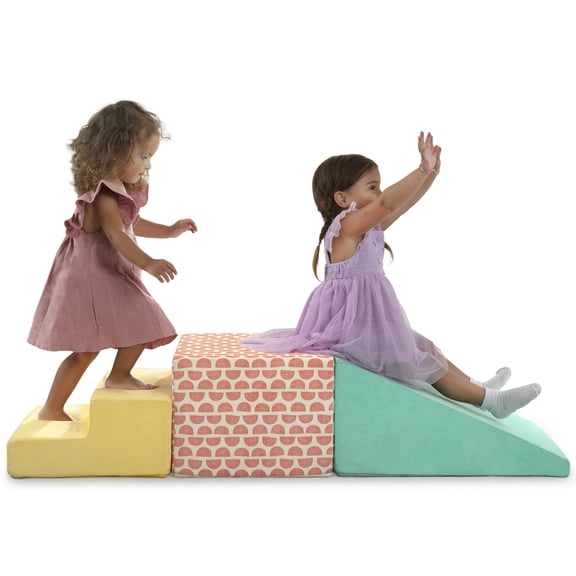 Delta Children Play Your Way 3-Piece Foam Gymnasium, Tropical