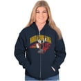 thumbnail image 4 of Popeye North Carolina NC Local State Zip Up Hoodie Men's Women's Brisco Brands S, 4 of 6