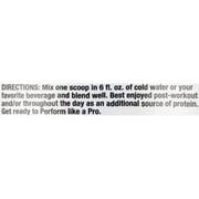 GNC Pro Performance 100% Whey Protein Powder, Vanilla Cream, 25g Protein, 12 Servings