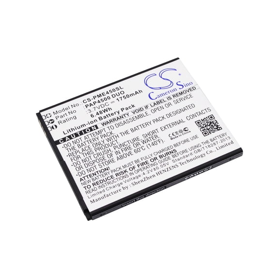 1750mAh PAP4500 DUO Battery for Prestigio MultiPhonee 4500 Duo
