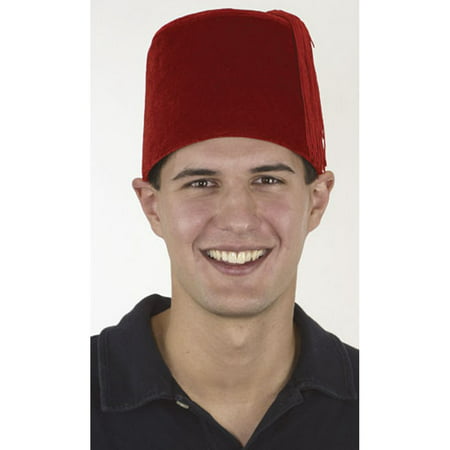 Adult Red Fez Hat Jacobson Hat 20503