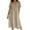 Khaki, variant on White Dresses Womens Dress Summer Long Dresses With Pockets Formal Dresses for Women
