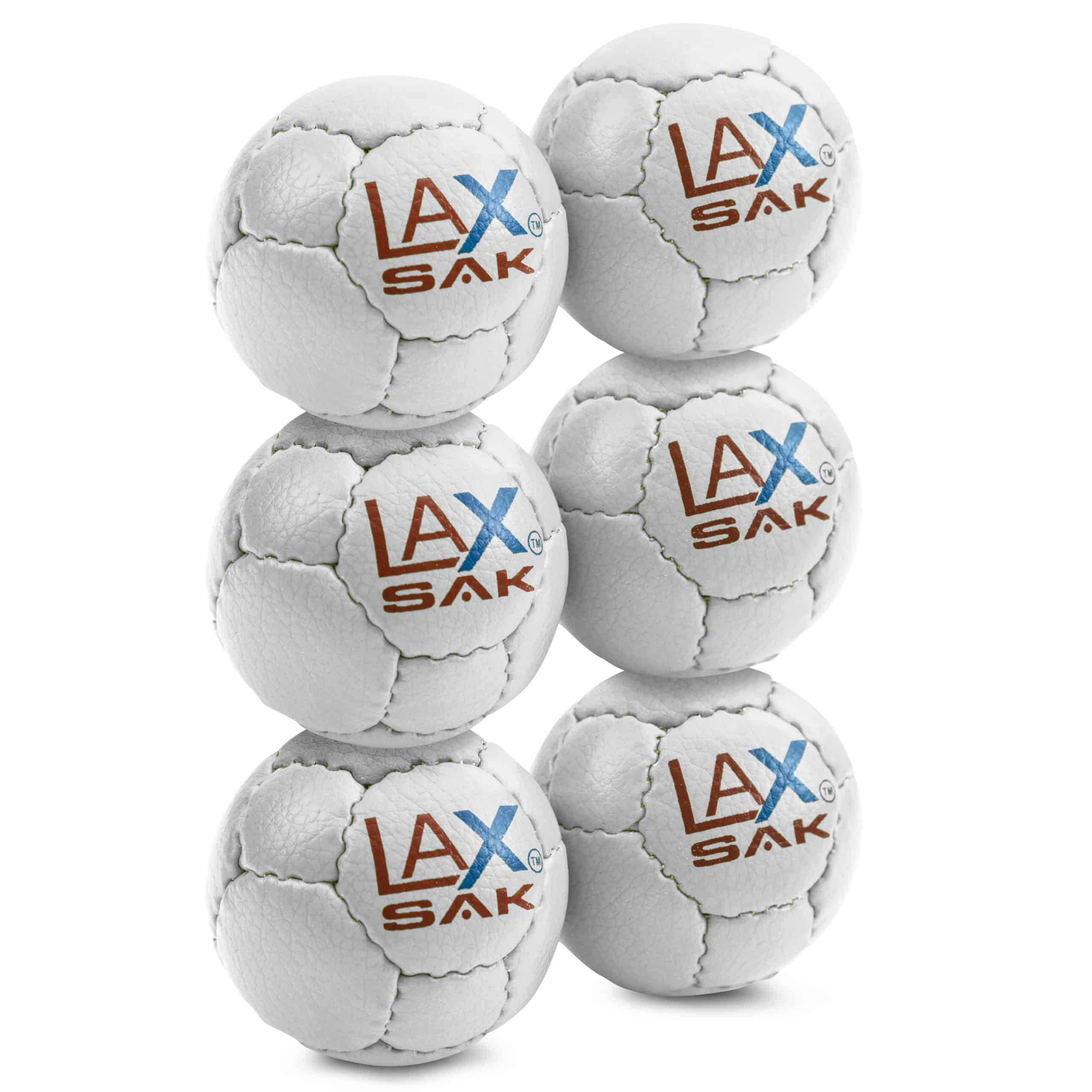 Less Bounce & Minimal Rebounds. Lax Sak 6 Pack Lime Green Lacrosse Training Ball Great for Indoor & Outdoor Practice Same Weight & Size as a Regulation Lacrosse Ball 