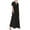Black dresses, variant on Summer Saving Wycnly Dresses for Women 2024 Casual Plus Size Loose Button Down Cotton Linen Shirt Long Dresses with Pockets Solid Short Sleeve Lapel Maxi Formal Dresses for Women Black XXXXXL