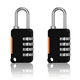 thumbnail image 1 of 2 Uds. Candado con Combinación de Números de 4 Dígitos, Candado Impermeable para Exteriores, Cerradura Codificada de Seguridad para Maletas y Equipaje, 1 of 5