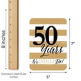 thumbnail image 4 of Big Dot of Happiness We Still Do - 50th Wedding Anniversary -&nbsp; Find the Guest Bingo Cards and Markers - Anniversary Party Bingo Game - Set of 18, 4 of 5