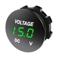 thumbnail image 4 of HLONK Car Marine Motorcycle LED Digital Volt Tester Meter Voltage Battery Gauge, 4 of 7