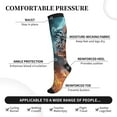 thumbnail image 2 of Sikiie Blue Dragon And White Tiger 1 Pairs Compression Socks for Men and Women 15-20 mmHg Running Support Socks, 2 of 7