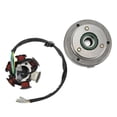 thumbnail image 1 of Magneto Flywheel Stator Ignition Plate,6 Coil Stator Plate Ignition AC Statorwith Flywheel Magneto Stator Flywheel Rotor Reliable and Durable, 1 of 7