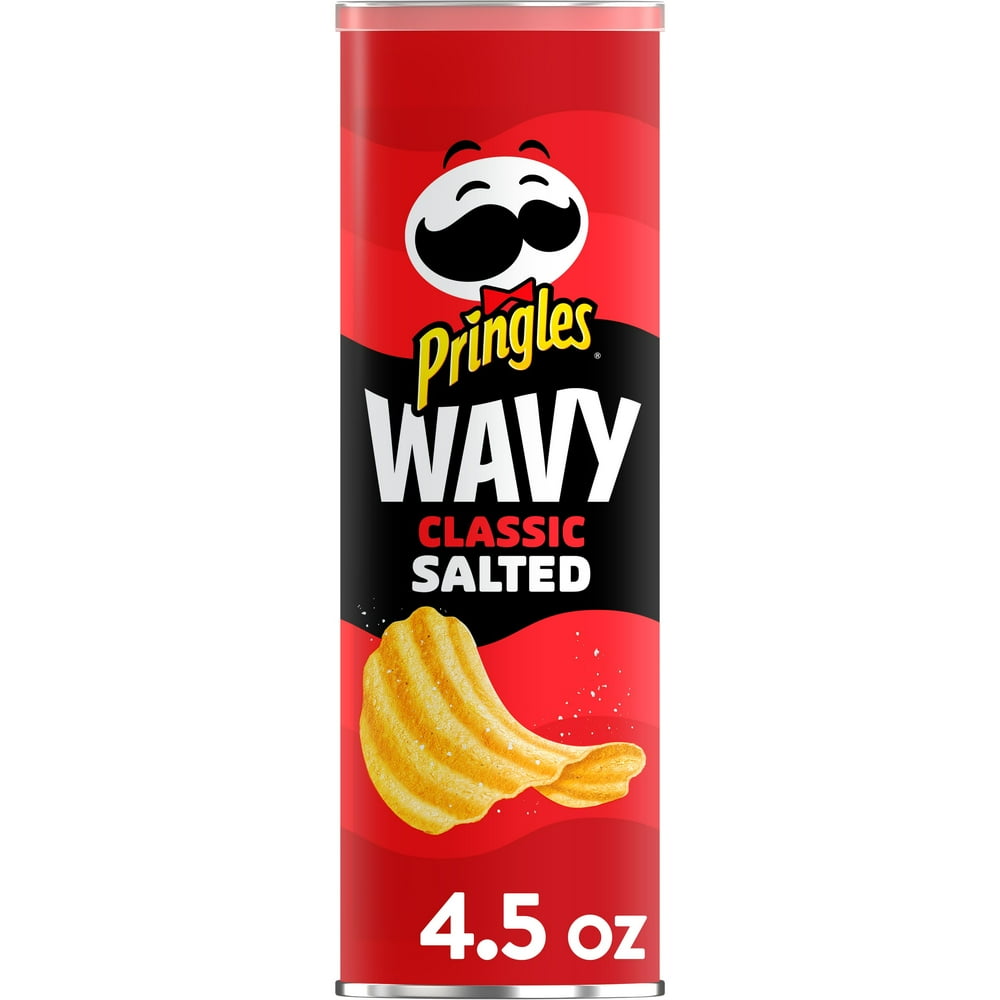 Pringles Potato Crisps Chips, Lunch Snacks, Snacks On The Go, Classic ...