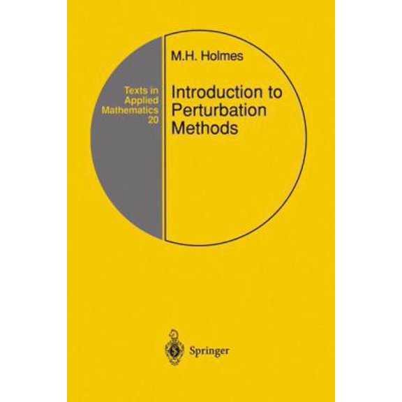 Pre-Owned Introduction to Perturbation Methods (Texts in Applied Mathematics) (Hardcover) 0387942033 9780387942032