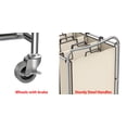thumbnail image 4 of Clasificador de ropa sucia Simple Houseware, resistente, 3 bolsas cromadas, 4 of 7