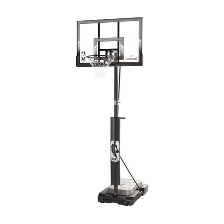 Spalding® NBA 48" Acrylic Ultimate Hybrid® Jr. Quick Glide™ Portable Hoop System