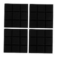 thumbnail image 4 of Masteelf Black Sound-absorbing Cotton Panels for Home 4 Pieces Sponge Wall Insulation Materials, 4 of 8