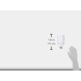 thumbnail image 2 of Dispensador de Jabón de Pared 380ml, Jabonera Líquida para Baño, Dispensador Universal para Jabón Líquido. ACTIVE Biensenido a ACTIVE, 2 of 2