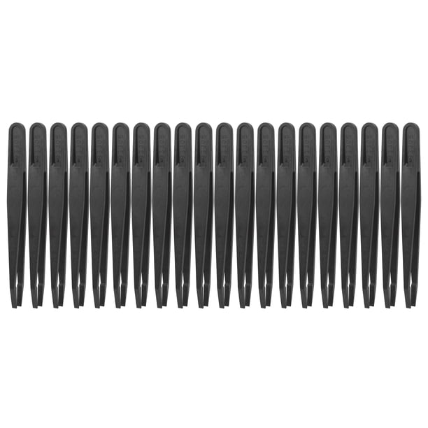 Pinzas, 20 piezas Pinzas antiestáticas Pinzas antiestáticas Pinzas de fibra de carbono Eficiencia óptima NikouMX herramienta