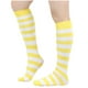 thumbnail image 1 of Calcetines de invierno cálidos a rayas hasta la pantorrilla y hasta la rodilla para mujer y hombre, calcetines universales hasta la pantorrilla, calcetines de algodón para mujer., 1 of 2