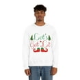thumbnail image 4 of Ugly Christmas Sweater, Let's Get Lit Funny Sweatshirt, 4 of 9